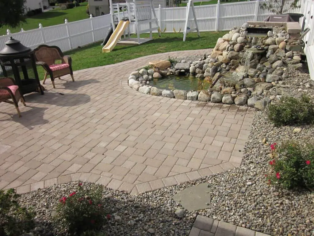 Paver installation